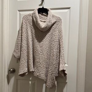 Cozy Cream Cowl Neck Sweater
